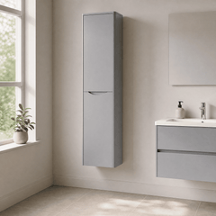 [BFAC262] Dunwood Wall Hung 2 Door Tall Unit, 356mm, Choice of Colour