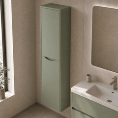 [BFAC862] Dunwood Wall Hung 2 Door Tall Unit, 356mm, Choice of Colour