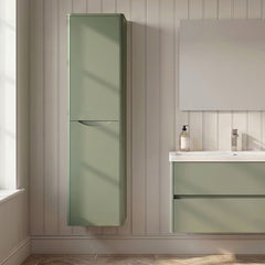 [BFAC862] Dunwood Wall Hung 2 Door Tall Unit, 356mm, Choice of Colour - Silo