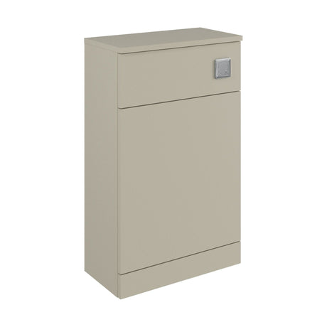 [BFC104PG] Tean Square Floor Standing WC Back to Wall Toilet Unit, Choice of Size and Colour - Cutout