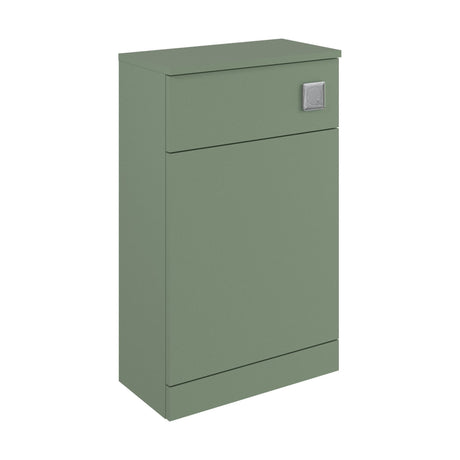 [BFC105GN] Tean Square Floor Standing WC Back to Wall Toilet Unit, Choice of Size and Colour - Cutout