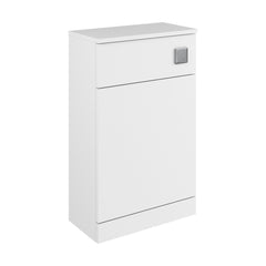 [BFC105WT] Tean Square Floor Standing WC Back to Wall Toilet Unit, Choice of Size and Colour - Cutout