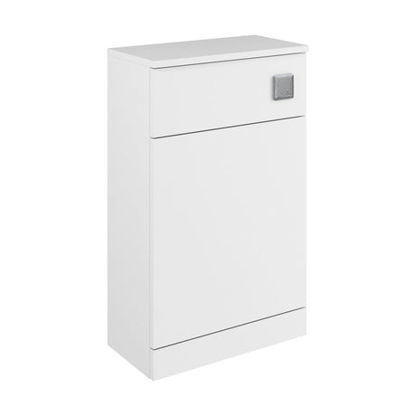 [BFC105WT] Tean Square Floor Standing WC Back to Wall Toilet Unit, Choice of Size and Colour - Cutout