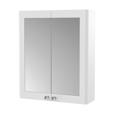 Swynnerton Traditional Wall Hung 2 Soft Close Door Mirror Cabinet, 600mm - Choice of Colour