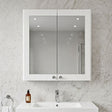 [BFCL117] Swynnerton Traditional Wall Hung 2 Soft Close Door Mirror Cabinet, 600mm - Choice of Colour - Silo