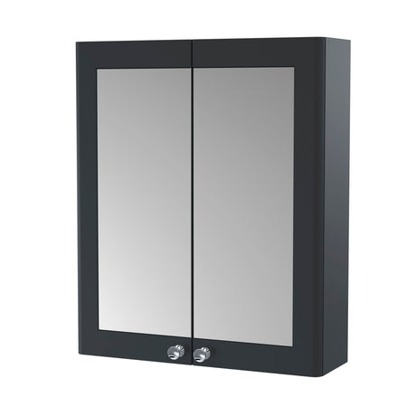 Swynnerton Traditional Wall Hung 2 Soft Close Door Mirror Cabinet, 600mm - Choice of Colour