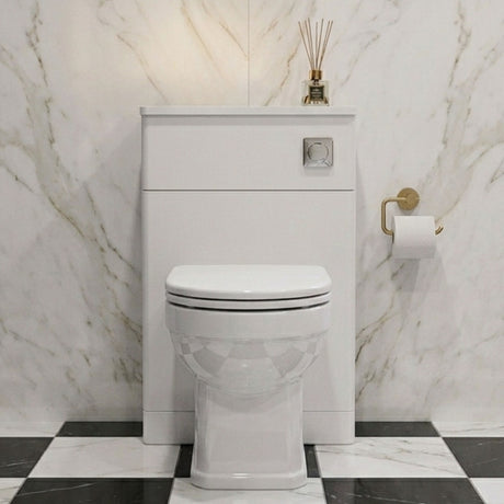 [BFCL141] Swynnerton Traditional Floor Standing WC Toilet Unit, 500mm, Choice of Colour - Silo