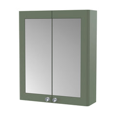 [BFCL817] Swynnerton Traditional Wall Hung 2 Soft Close Door Mirror Cabinet, 600mm - Choice of Colour - Cutout