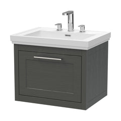 [BFCR1494B] Blithbury Traditional Wall Hung Vanity Basin Unit with Fireclay Basin - Choice of Size, Colour and Basin Type - Cutout