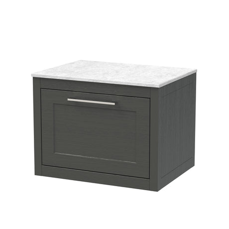Blithbury Traditional Bathroom Wall Hung Vanity Unit and Worktop - Choice of Size and Colour