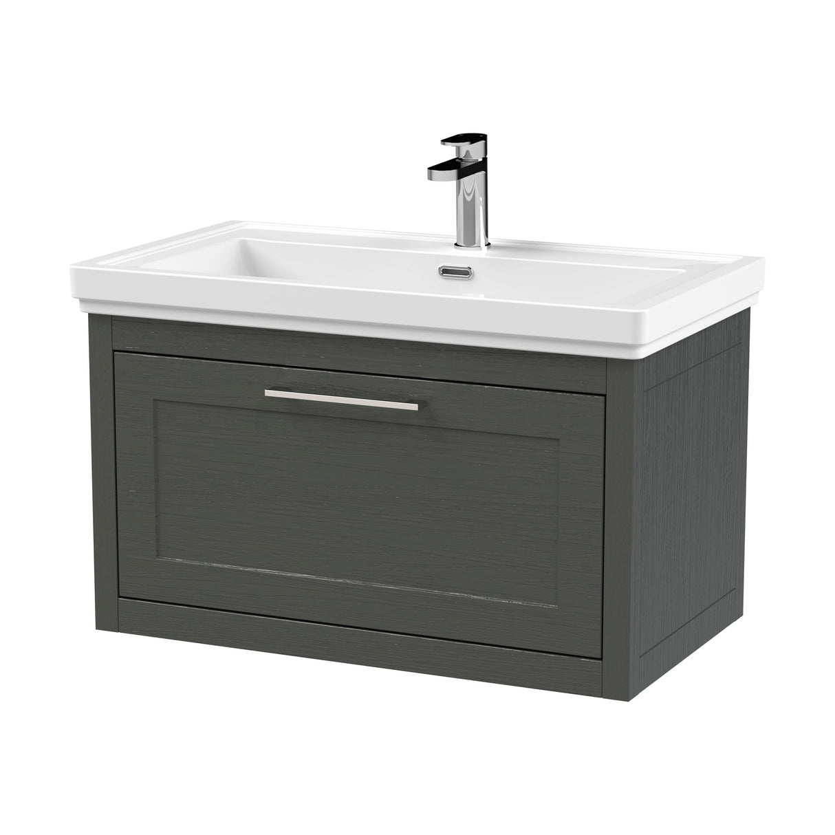 [BFCR1496A] Blithbury Traditional Wall Hung Vanity Basin Unit with Fireclay Basin - Choice of Size, Colour and Basin Type - Cutout