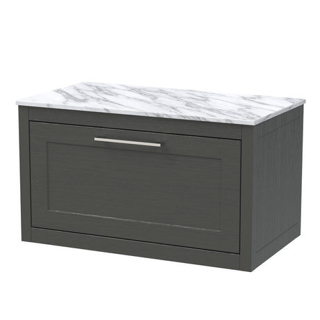 Blithbury Traditional Bathroom Wall Hung Vanity Unit and Worktop - Choice of Size and Colour