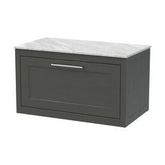 [BFCR1496GMT] Blithbury Traditional Bathroom Wall Hung Vanity Unit and Worktop - Choice of Size and Colour - Cutout
