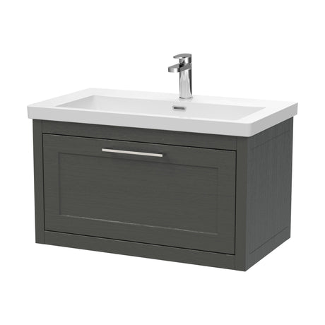 [BFCR1496L] Blithbury Traditional Bathroom Wall Hung Vanity with Modern Fireclay Basin Unit - Choice of Size, Colour and Basin Type - Cutout