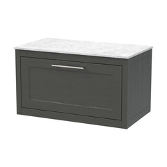 [BFCR1496WMT] Blithbury Traditional Bathroom Wall Hung Vanity Unit and Worktop - Choice of Size and Colour - Cutout
