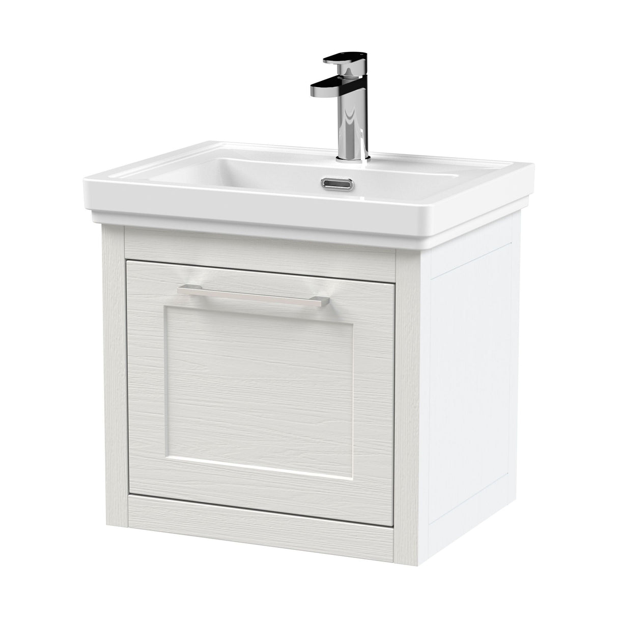 [BFCR191A] Blithbury Traditional Wall Hung Vanity Basin Unit with Fireclay Basin - Choice of Size, Colour and Basin Type - Cutout