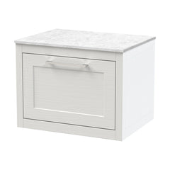 [BFCR194WMT] Blithbury Traditional Bathroom Wall Hung Vanity Unit and Worktop - Choice of Size and Colour - Cutout