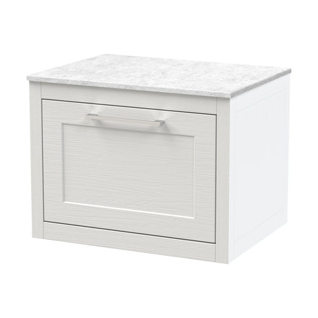 [BFCR194WMT] Blithbury Traditional Bathroom Wall Hung Vanity Unit and Worktop - Choice of Size and Colour - Cutout