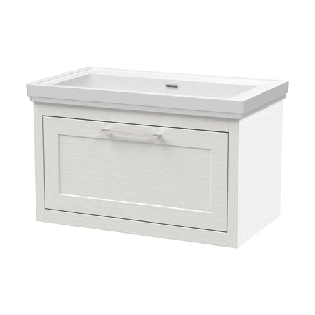 [BFCR196H] Blithbury Traditional Wall Hung Vanity Basin Unit with Fireclay Basin - Choice of Size, Colour and Basin Type - Cutout