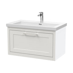 [BFCR196L] Blithbury Traditional Bathroom Wall Hung Vanity with Modern Fireclay Basin Unit - Choice of Size, Colour and Basin Type - Cutout
