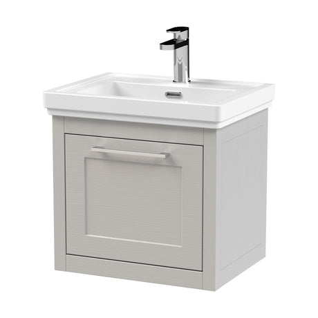 [BFCR291A] Blithbury Traditional Wall Hung Vanity Basin Unit with Fireclay Basin - Choice of Size, Colour and Basin Type - Cutout