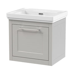 [BFCR291H] Blithbury Traditional Wall Hung Vanity Basin Unit with Fireclay Basin - Choice of Size, Colour and Basin Type - Cutout