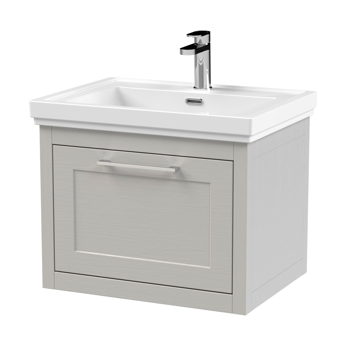 [BFCR294A] Blithbury Traditional Wall Hung Vanity Basin Unit with Fireclay Basin - Choice of Size, Colour and Basin Type - Cutout