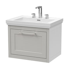 [BFCR294B] Blithbury Traditional Wall Hung Vanity Basin Unit with Fireclay Basin - Choice of Size, Colour and Basin Type - Cutout