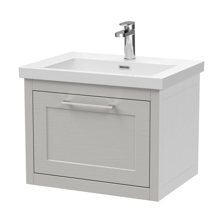 [BFCR294L] Blithbury Traditional Bathroom Wall Hung Vanity with Modern Fireclay Basin Unit - Choice of Size, Colour and Basin Type - Cutout