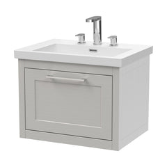 [BFCR294M] Blithbury Traditional Bathroom Wall Hung Vanity with Modern Fireclay Basin Unit - Choice of Size, Colour and Basin Type - Cutout