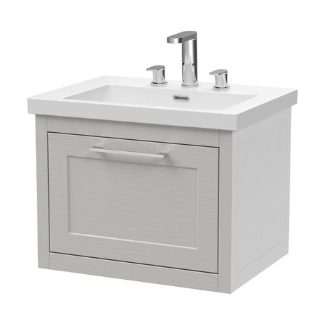 [BFCR294M] Blithbury Traditional Bathroom Wall Hung Vanity with Modern Fireclay Basin Unit - Choice of Size, Colour and Basin Type - Cutout