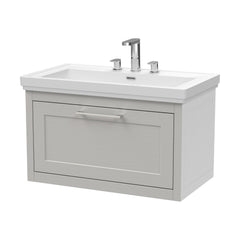 [BFCR296B] Blithbury Traditional Wall Hung Vanity Basin Unit with Fireclay Basin - Choice of Size, Colour and Basin Type - Cutout