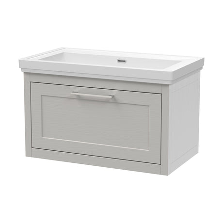 [BFCR296H] Blithbury Traditional Wall Hung Vanity Basin Unit with Fireclay Basin - Choice of Size, Colour and Basin Type - Cutout