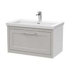 [BFCR296L] Blithbury Traditional Bathroom Wall Hung Vanity with Modern Fireclay Basin Unit - Choice of Size, Colour and Basin Type - Cutout