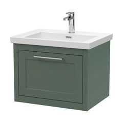 [BFCR894L] Blithbury Traditional Bathroom Wall Hung Vanity with Modern Fireclay Basin Unit - Choice of Size, Colour and Basin Type - Cutout