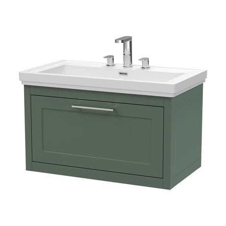[BFCR896B] Blithbury Traditional Wall Hung Vanity Basin Unit with Fireclay Basin - Choice of Size, Colour and Basin Type - Cutout