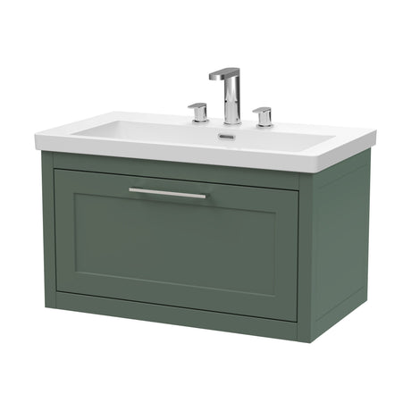 [BFCR896M] Blithbury Traditional Bathroom Wall Hung Vanity with Modern Fireclay Basin Unit - Choice of Size, Colour and Basin Type - Cutout