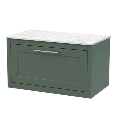 Blithbury Traditional Bathroom Wall Hung Vanity Unit and Worktop - Choice of Size and Colour