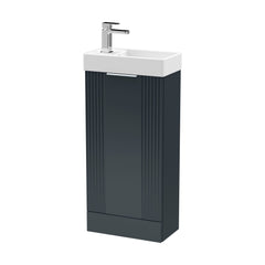 [BFDE1420] Belvide Retro Floor Standing  Bathroom Cloakroom Vanity Basin Unit - 781 x 400 x 222mm - Multiple Colours - Cutout