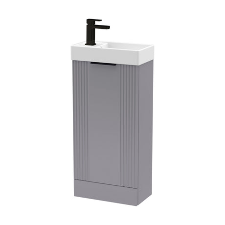 [BFDE220H224] Belvide Retro Floor Standing  Bathroom Cloakroom Vanity Basin Unit - 781 x 400 x 222mm - Multiple Colours - Cutout
