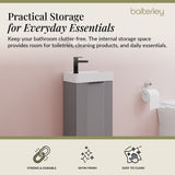 Retro Floor Standing  Bathroom Cloakroom Vanity Basin Unit - Multiple Colours