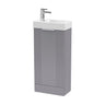[BFDE220] Belvide Retro Floor Standing  Bathroom Cloakroom Vanity Basin Unit - 781 x 400 x 222mm - Multiple Colours - Cutout