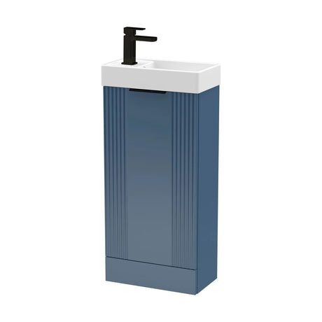 Belvide Retro Floor Standing  Bathroom Cloakroom Vanity Basin Unit - 781 x 400 x 222mm - Multiple Colours