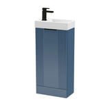 Retro Floor Standing  Bathroom Cloakroom Vanity Basin Unit - Multiple Colours