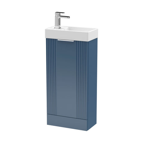 [BFDE320] Belvide Retro Floor Standing  Bathroom Cloakroom Vanity Basin Unit - 781 x 400 x 222mm - Multiple Colours - Cutout