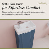 Retro Floor Standing  Bathroom Cloakroom Vanity Basin Unit - Multiple Colours