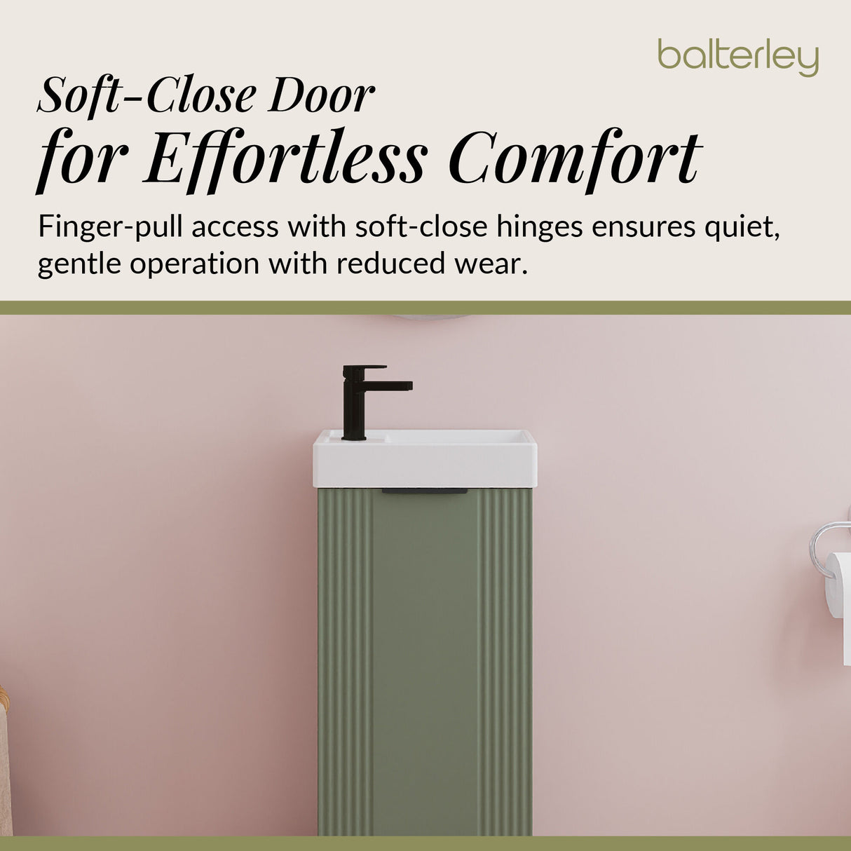 Retro Floor Standing  Bathroom Cloakroom Vanity Basin Unit - Multiple Colours