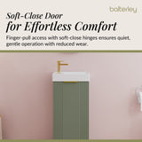 Retro Floor Standing  Bathroom Cloakroom Vanity Basin Unit - Multiple Colours