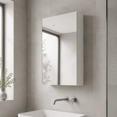 [BFDT116] Balterley 450mm Single Door Mirror Cabinet - Choice of Colour