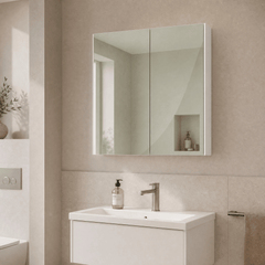 [BFDT117] Balterley 600mm 2 Door Bathroom Mirror Cabinet - Choice of Colour